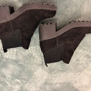 New Look Dark Heeled Boots